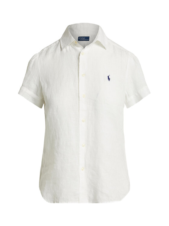 Polo Ralph Lauren Polo Ralph Lauren Πουκάμισο 211973366505 Λευκό Regular Fit