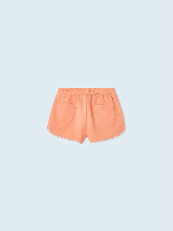 Mayoral Mayoral Шорти от плат 607 Оранжев Regular Fit