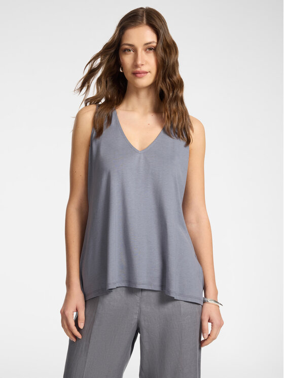 Elena Mirò Elena Mirò Camicia G002Z000628N023 Grigio A-Line Fit