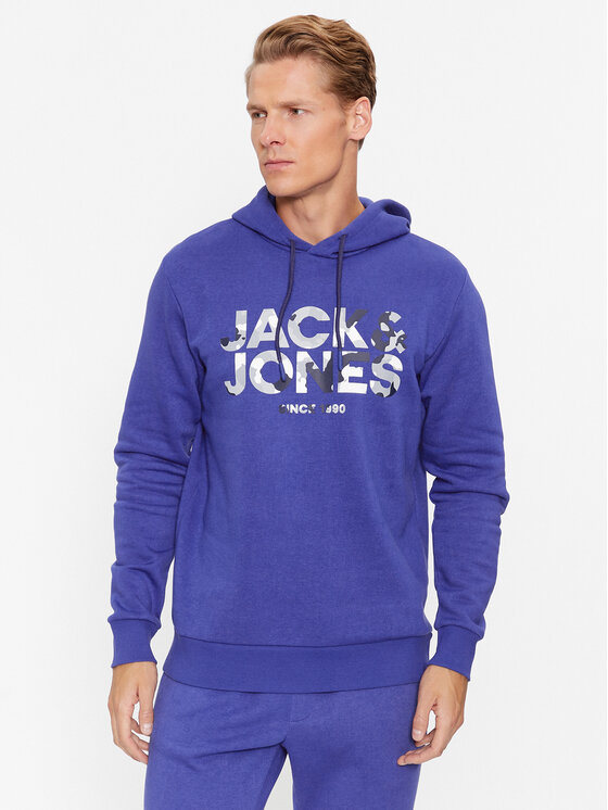 Jack&Jones Bluză James 12235338 Bleumarin Regular Fit