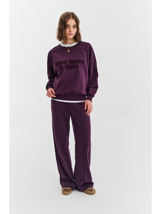 NAOKO NAOKO Bluza Not Too Bad Czarny Oversize