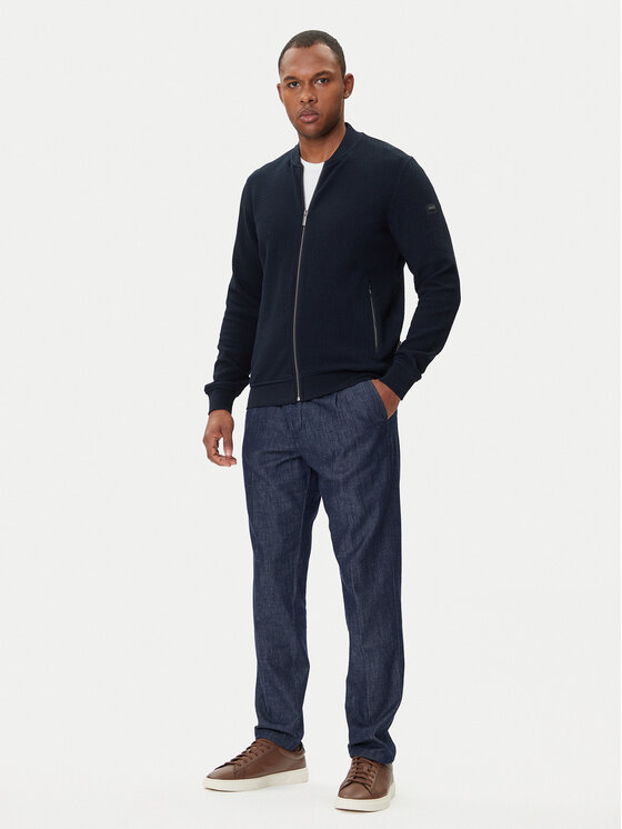 Bugatti Bugatti Sweatshirt 8750-85172D Dunkelblau Regular Fit