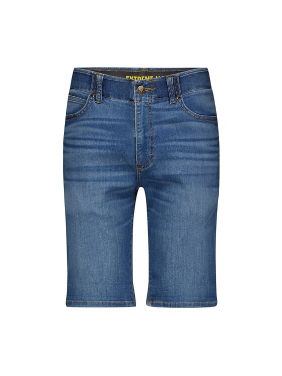 Lee Lee Szorty jeansowe 5 POCKET SHORT Niebieski Regular Fit