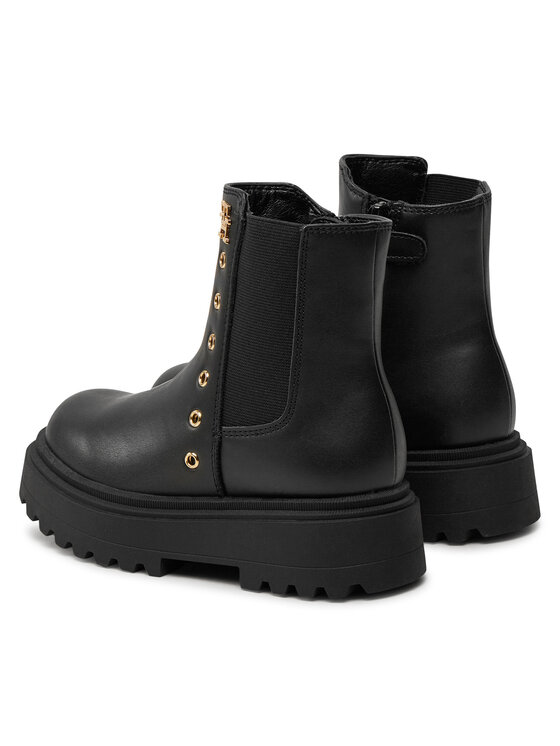 Tommy Hilfiger Tommy Hilfiger Botine Chelsea Boot T3A5-33578-1351 M Negru