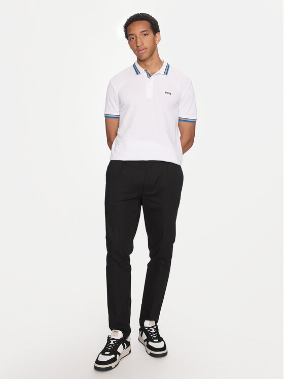 BOSS Boss Polo Paddy 50469055 Bijela Regular Fit