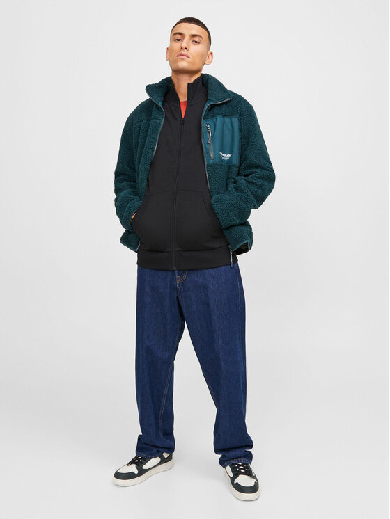 Jack&Jones Jack&Jones Pulóver Paulos 12250737 Fekete Standard Fit