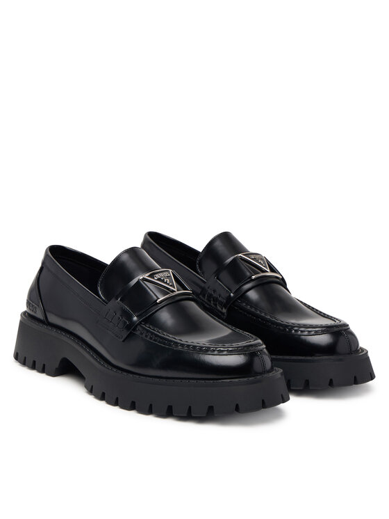 Guess Guess Loafers FMFGOR LEA14 Negru