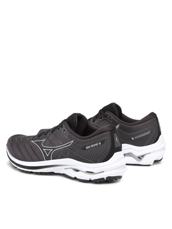 Mizuno Mizuno Skriešanas apavi Wave Inspire 18 J1GC224404 Melns