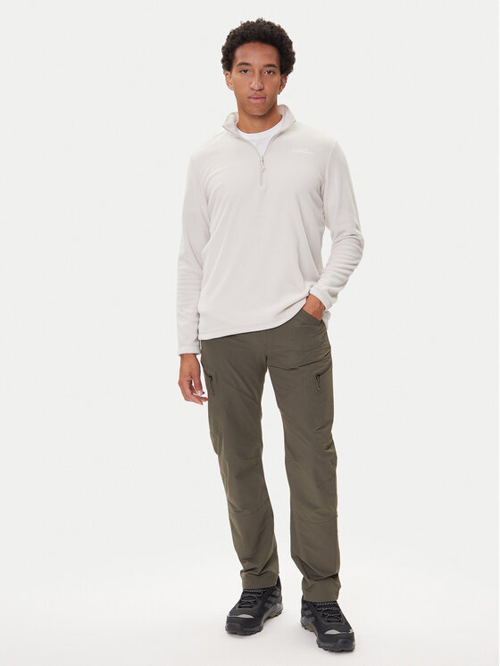 Jack Wolfskin Jack Wolfskin Flis Taunus Hz 1709522 Écru Regular Fit