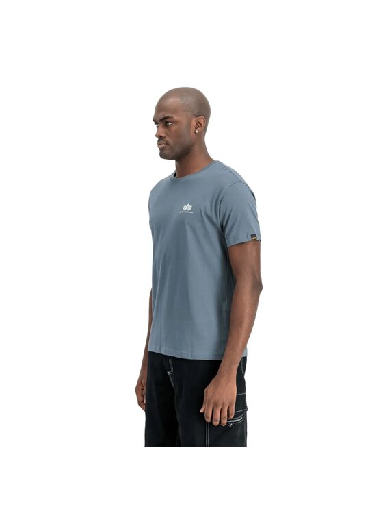 Alpha Industries Alpha Industries T-Shirt AI.188505-439-L Modrá Regular Fit