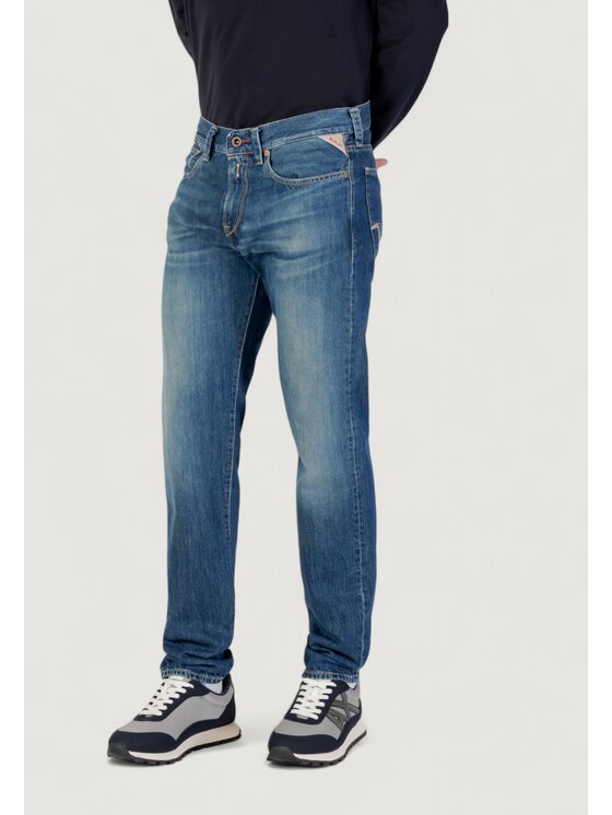 REPLAY REPLAY Jeansy M1038R.032.814 836 Niebieski Casual Fit