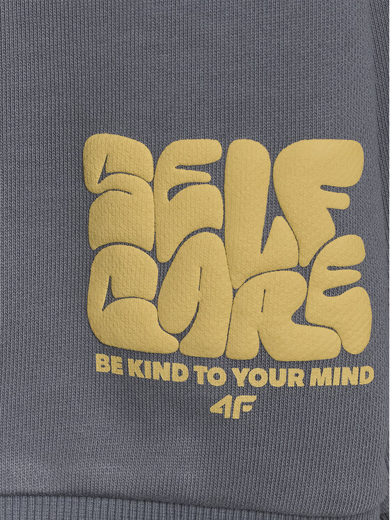 4F 4F Felpa 4FJRAW25TSWSM2448-22S Nero Oversize