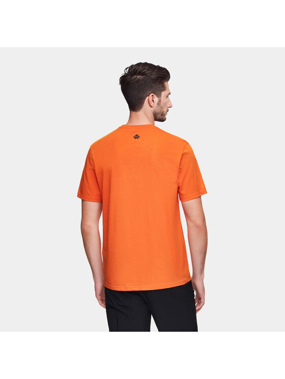 Alpinus Alpinus T-Shirt Kulin Pomarańczowy Regular Fit