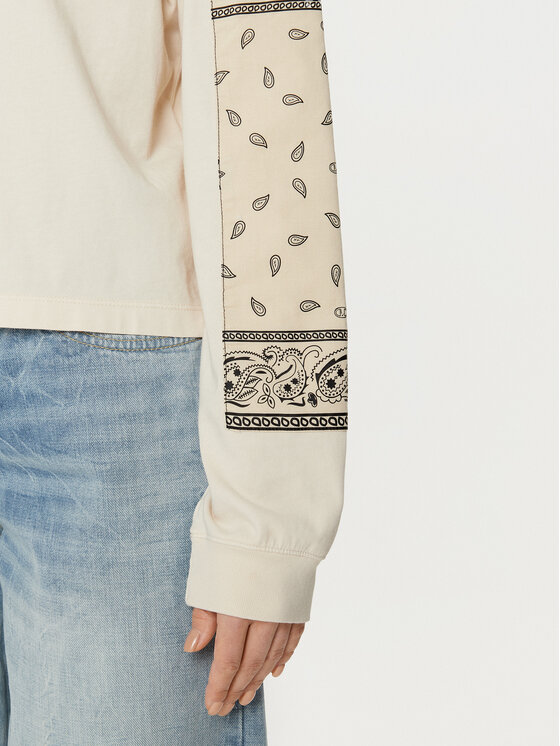 Champion Champion Majica 117450 Bež Loose Fit