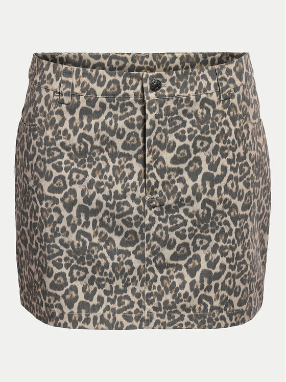 Noisy May Noisy May Mini sijonas Jill 27033161 Smėlio Regular Fit