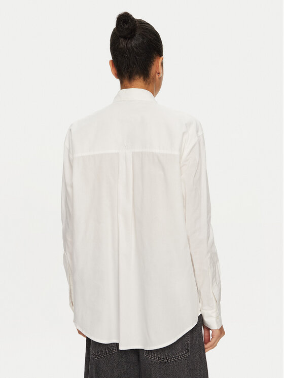PINKO PINKO Srajca 102476 A1P1 Bela Regular Fit