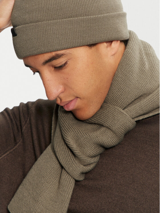 Jack & Jones Jack & Jones Kepurės ir šaliko komplektas 12163827 Žalia