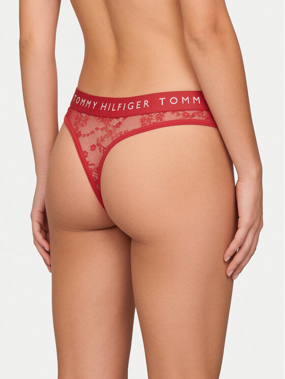 Tommy Hilfiger Tommy Hilfiger Бикини тип прашка UW0UW06680 Червен