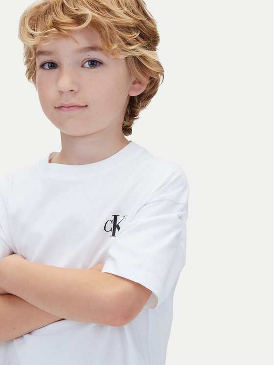 Calvin Klein Calvin Klein Комплект тениски LVCKTJI19B Бял Regular Fit