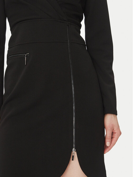 DKNY DKNY Rochie cocktail DD4JI62A Negru Slim Fit