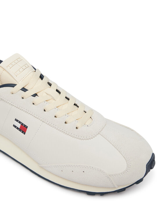 Tommy Jeans Tommy Jeans Αθλητικά Tjm Retro Runner Archive Mix Mat EM0EM01763 Ανοιχτό μπεζ
