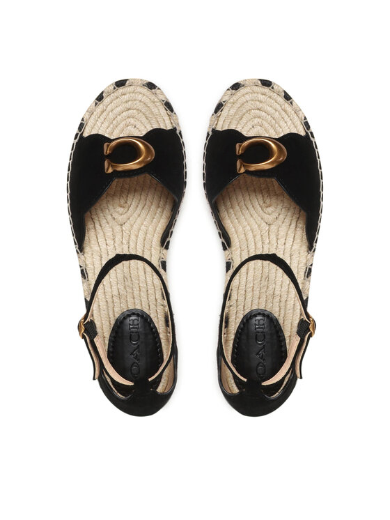 Coach Coach Espadrilės Dillon Suede C8986 Blk Juoda