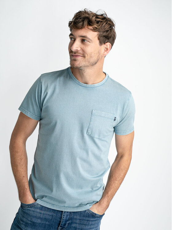 T-shirt M-1030-TSR639 Blu Regular Fit
