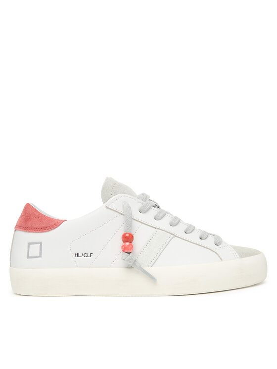 D.A.T.E. Sneakers Hill Low W441-HL-CA Alb