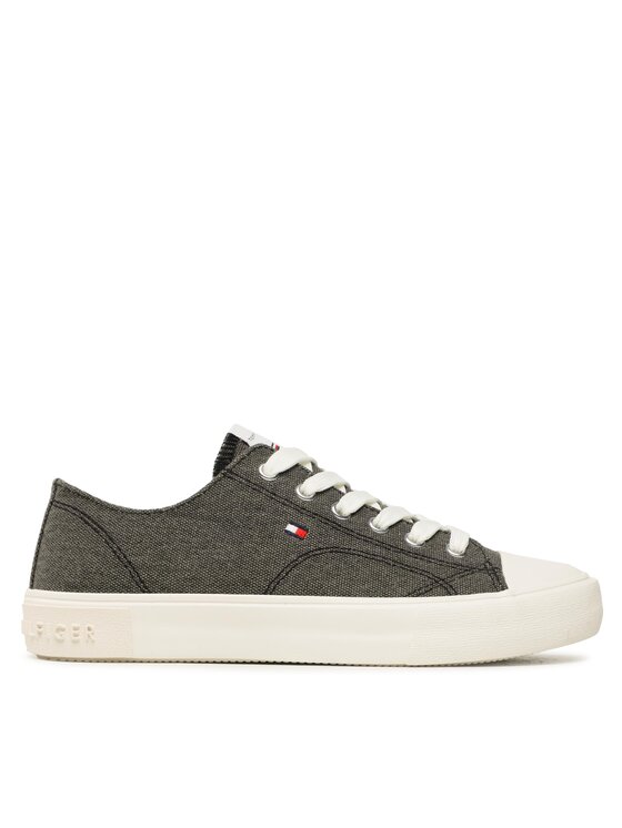 Tommy Hilfiger Scarpe da ginnastica Low Cut Lce-Up T3X9-32827-0890 S Nero, taglia : 35