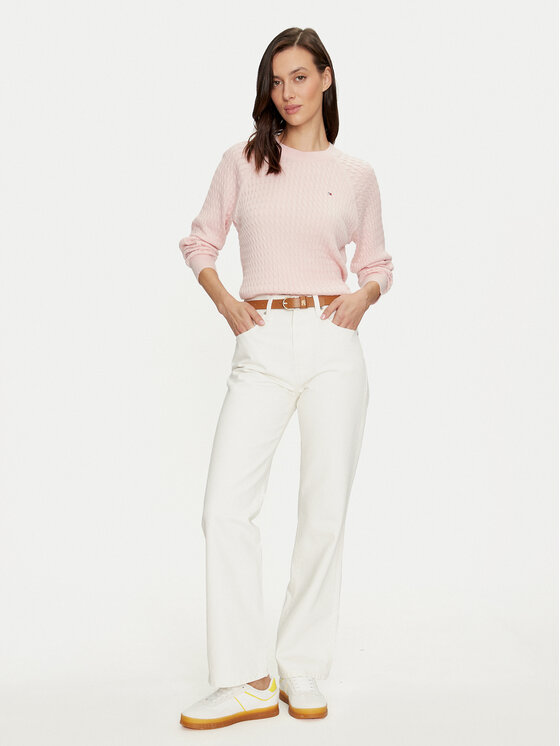 Tommy Hilfiger Tommy Hilfiger Teksad WW0WW42194 Ekrüüvärv Relaxed Fit