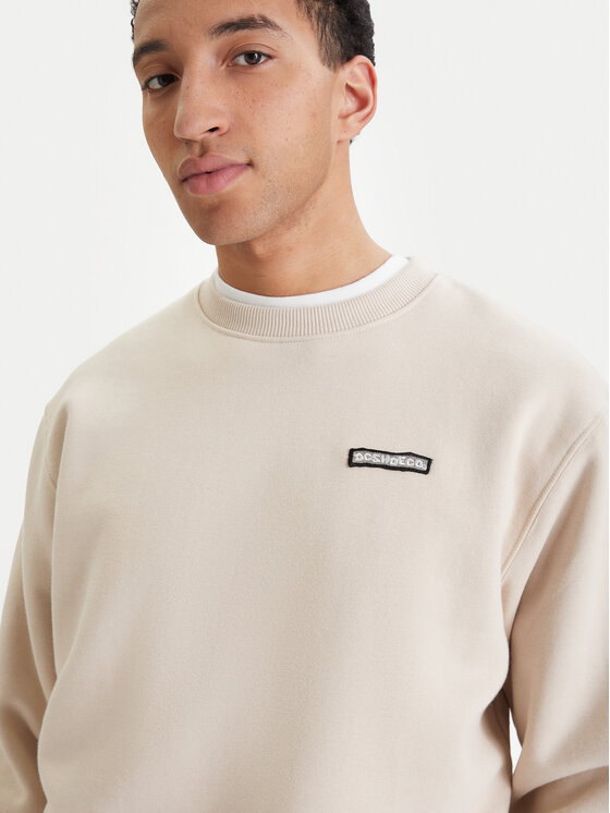 DC Shoes DC Shoes Bluza Patch It EDYFT03548 Beżowy Regular Fit
