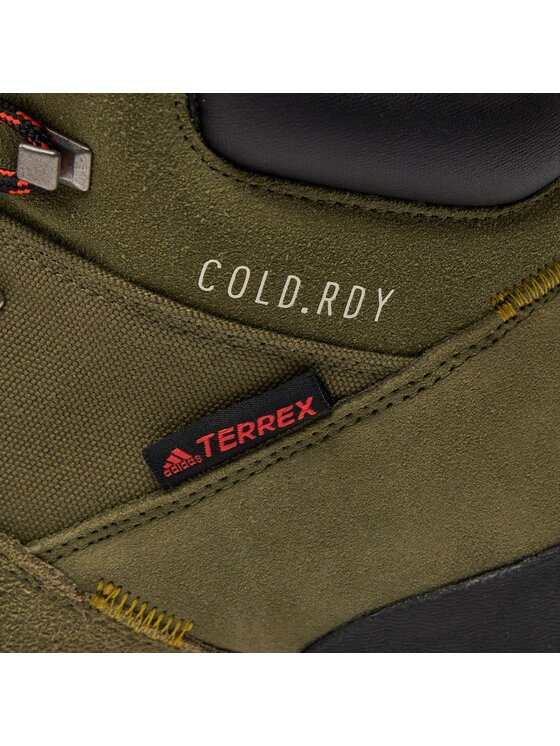 adidas adidas Trekingová obuv Terrex Snowpitch COLD.RDY Hiking Shoes GW4065 Zelená