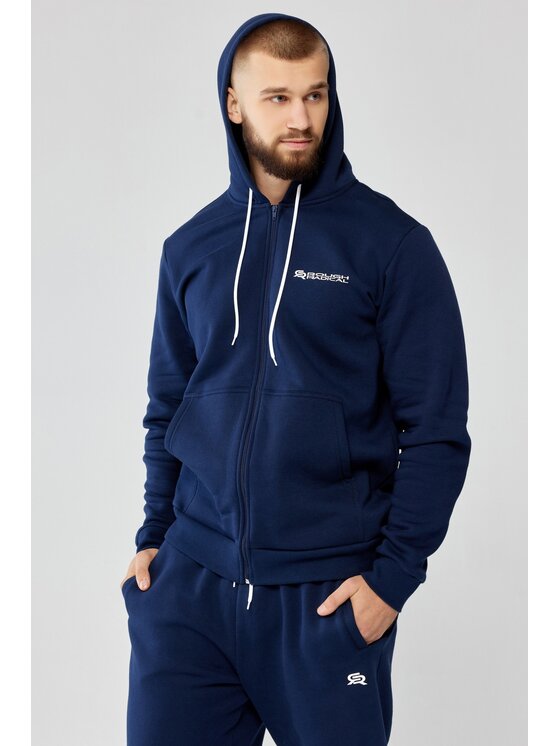 ROUGH RADICAL ROUGH RADICAL Bluza TRACK HOODIE ZIP Granatowy Oversize