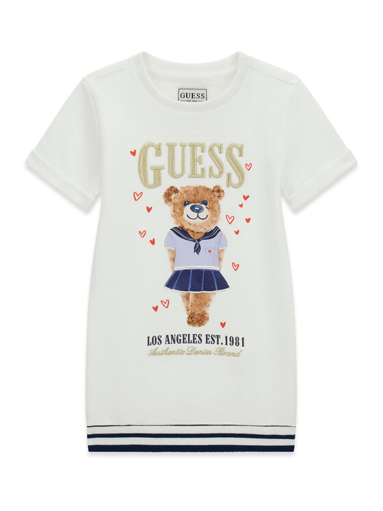 Guess Guess Vsakodnevna obleka K6RK00 K6YW0 Roza Regular Fit