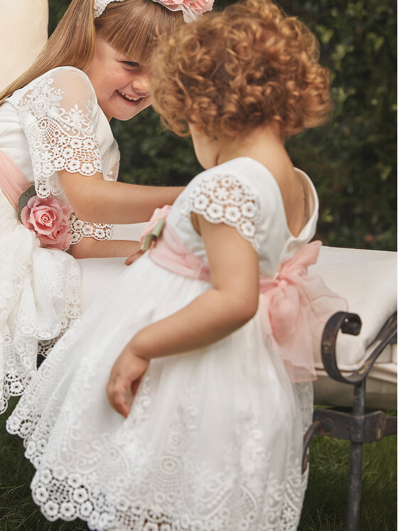 Abel & Lula Abel & Lula Vestito elegante 5011 Écru Regular Fit