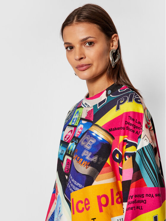 Felpa 21I U2M0 E061 6320 Multicolore Relaxed Fit
