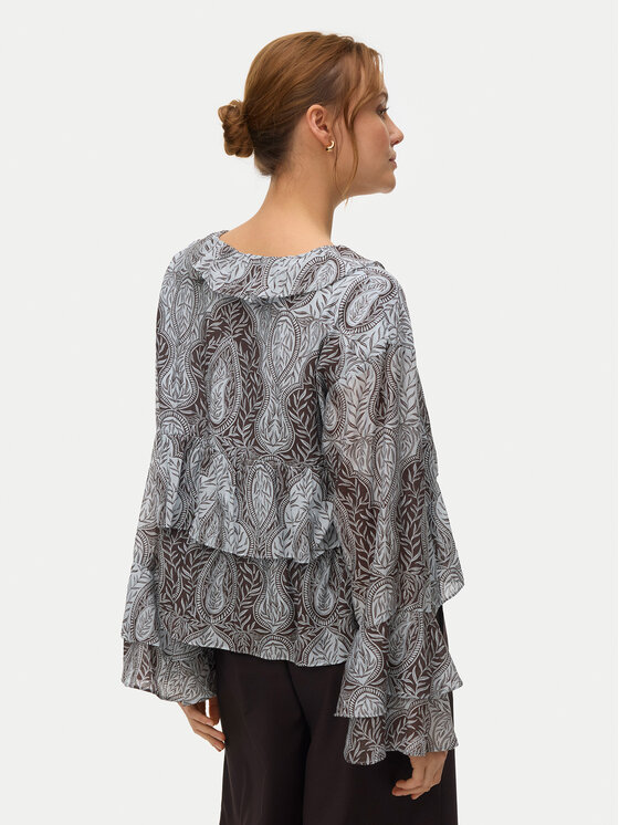 Vero Moda Vero Moda Blúz Tara 10346962 Kék Regular Fit