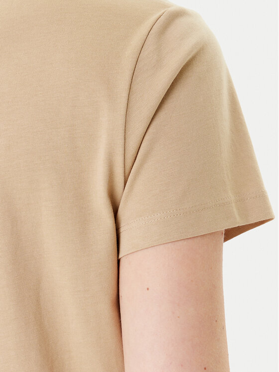 BOSS BOSS T-särk C_Esogo_1 50506973 Beež Slim Fit