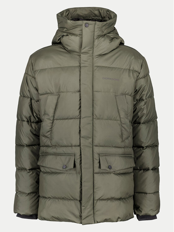Didriksons Didriksons Žieminė striukė Fabio 505358 Žalia Regular Fit