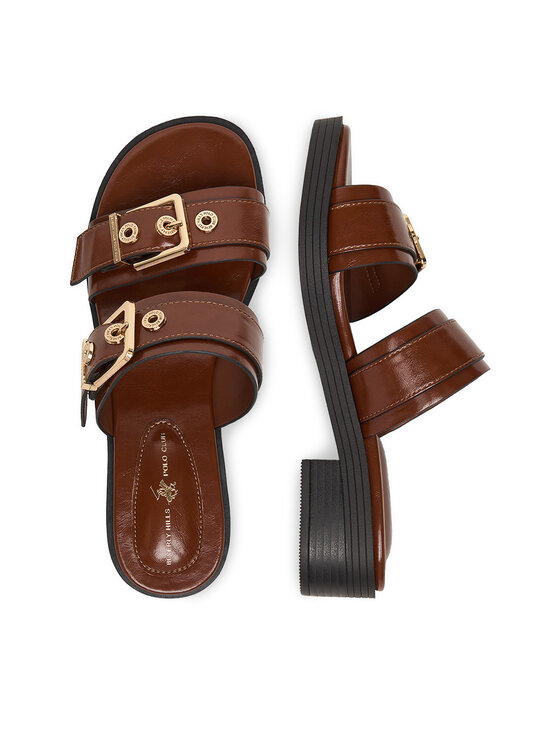 Beverly Hills Polo Club Beverly Hills Polo Club Παντόφλες CEO-HY7006-1 Καφέ