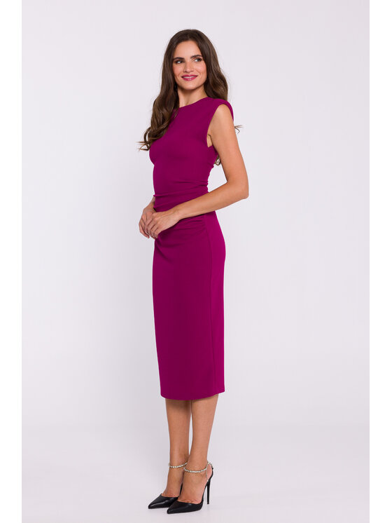 Stylove Stylove Večerné šaty S382 Ružová Ladies Fit