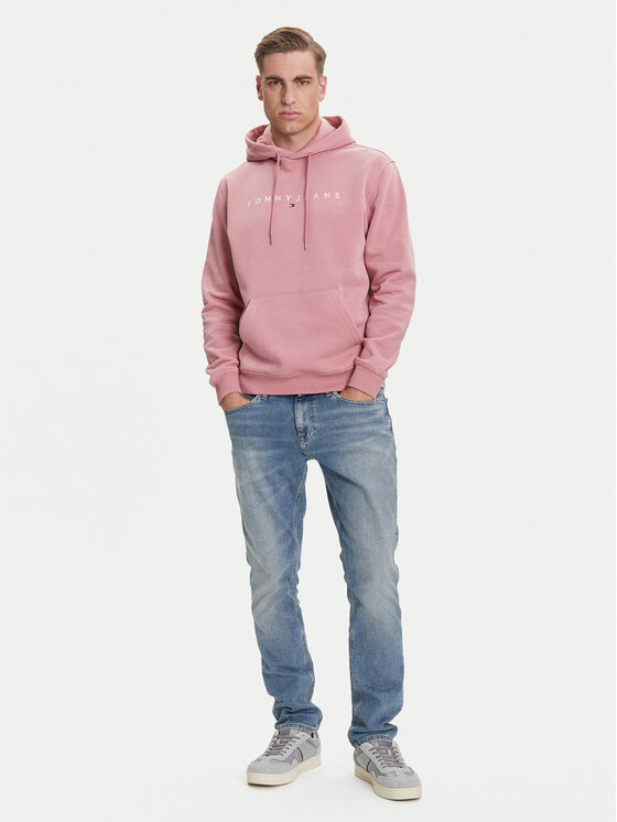 Tommy Jeans Tommy Jeans Pulóver DM0DM20746 Rózsaszín Regular Fit