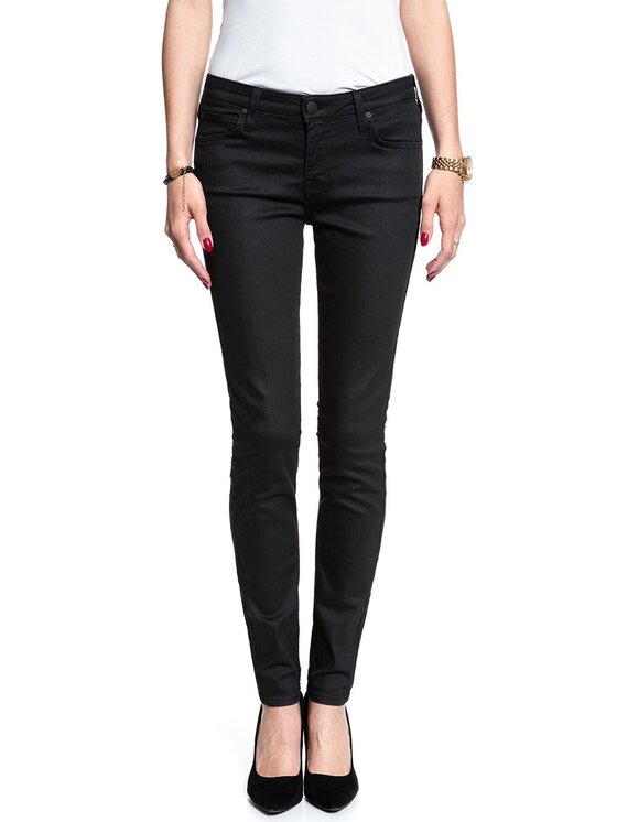 Lee Lee Jeansy SCARLETT Czarny Skinny Fit