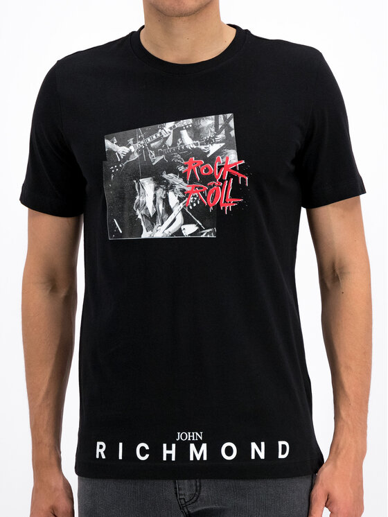 John Richmond John Richmond T-Shirt RMA19260TS Schwarz Regular Fit