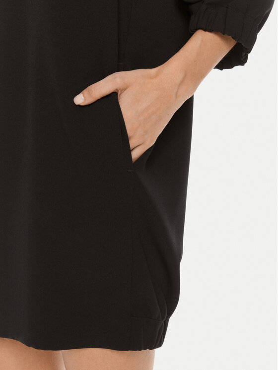 Marella Marella Vestito da giorno Karlie 32261408 Nero Regular Fit