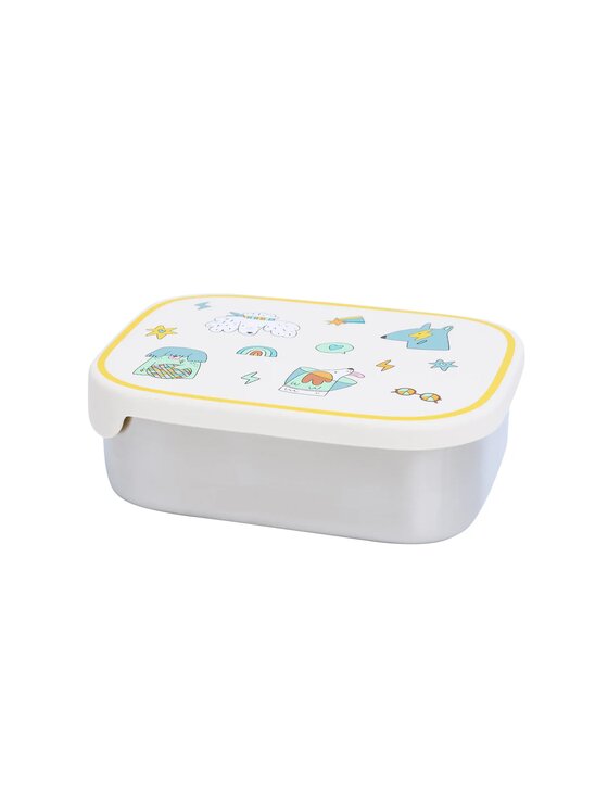 Cotton Cloud Cotton Cloud Lunchbox stalowa śniadaniówka Beżowy