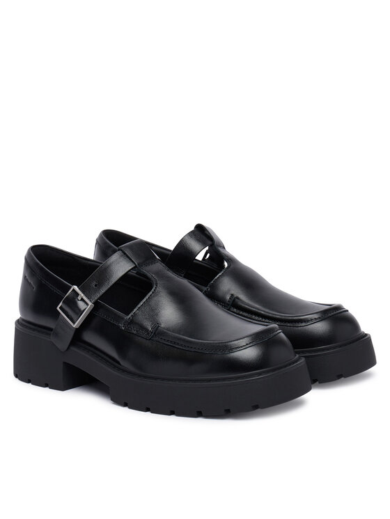 Calvin Klein Calvin Klein Čevlji brez vezalk Chunky Loafer Tbar Pol Lth HW0HW03046 Črna