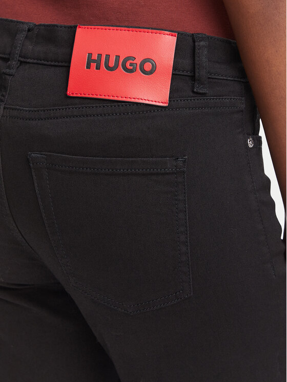 HUGO HUGO Džinsi 932 HUGO 50522436 Melns Skinny Fit