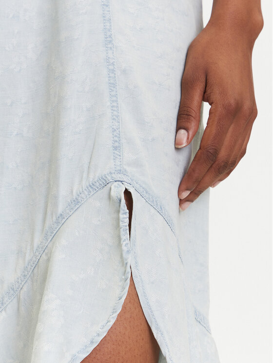 Guess Guess Повсякденна сукня W5GK44 D5N81 Голубий Regular Fit