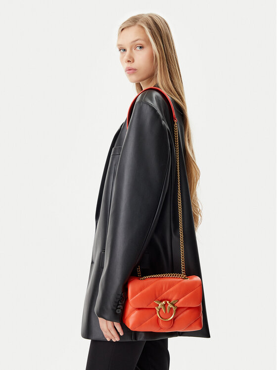 PINKO PINKO Torbica Love Puff Mini Cl PE 25 PLTT 100039 A0F2 Narančasta